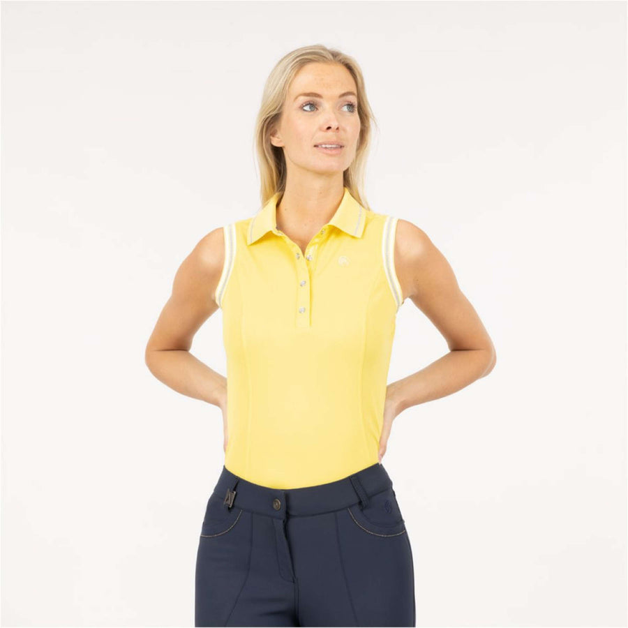 Anky Polo Mouwloos Yellow Tale