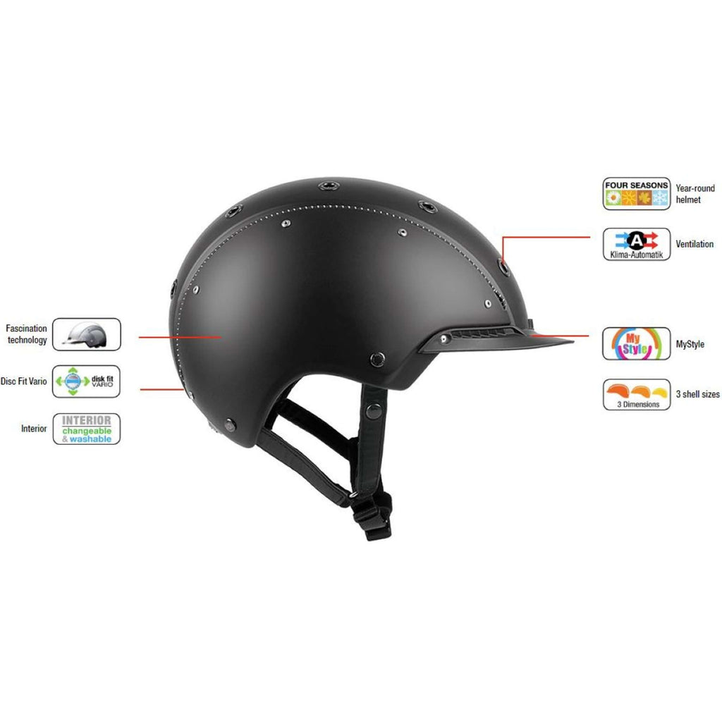Casco Cap Champ Prime Black