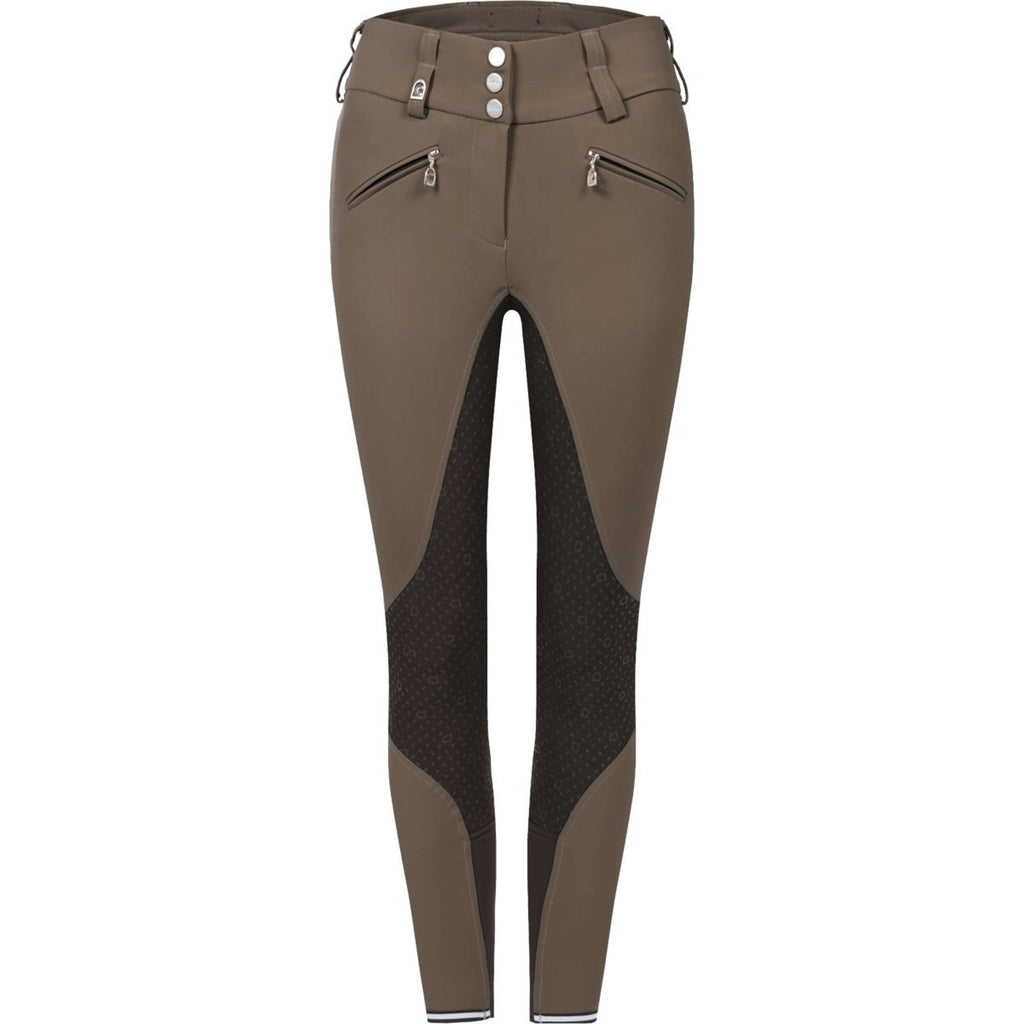 Cavallo Rijbroek CavalCaja Grip Hi Waist Porcini/Espresso