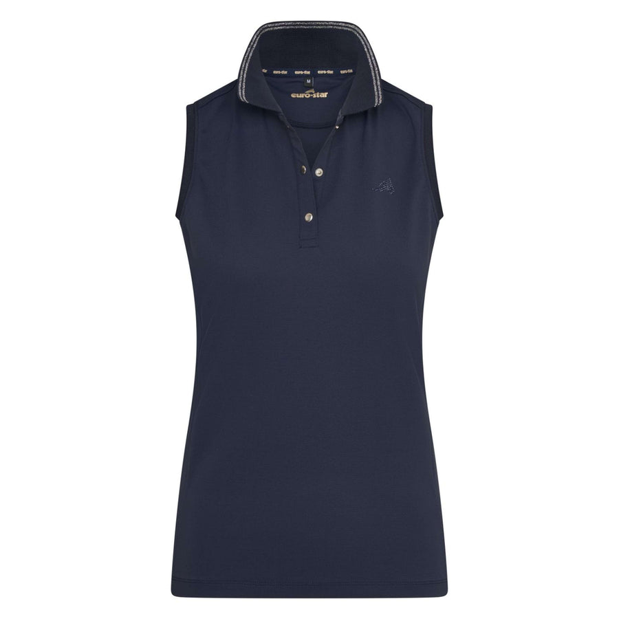 Euro-Star Mouwloos Poloshirt Carmella Navy