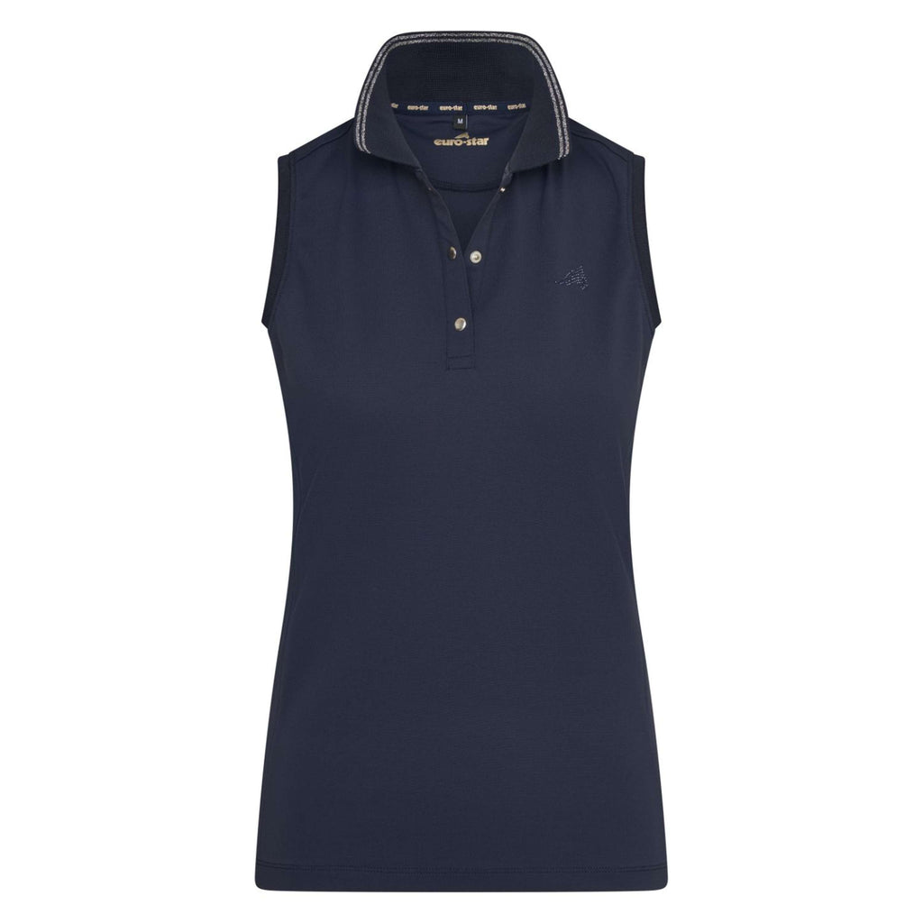 Euro-Star Mouwloos Poloshirt Carmella Navy