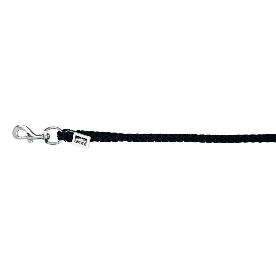 Eskadron Halstertouw Classic Nikkel Musketon Zwart