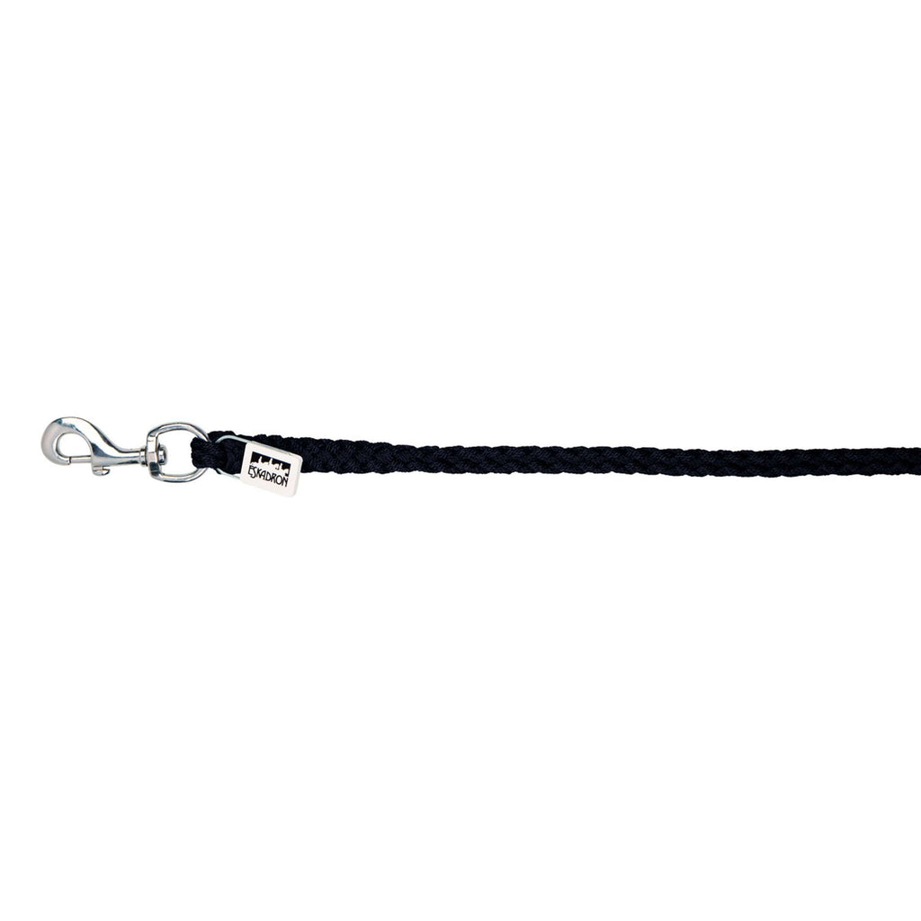 Eskadron Halstertouw Classic Nikkel Musketon Zwart