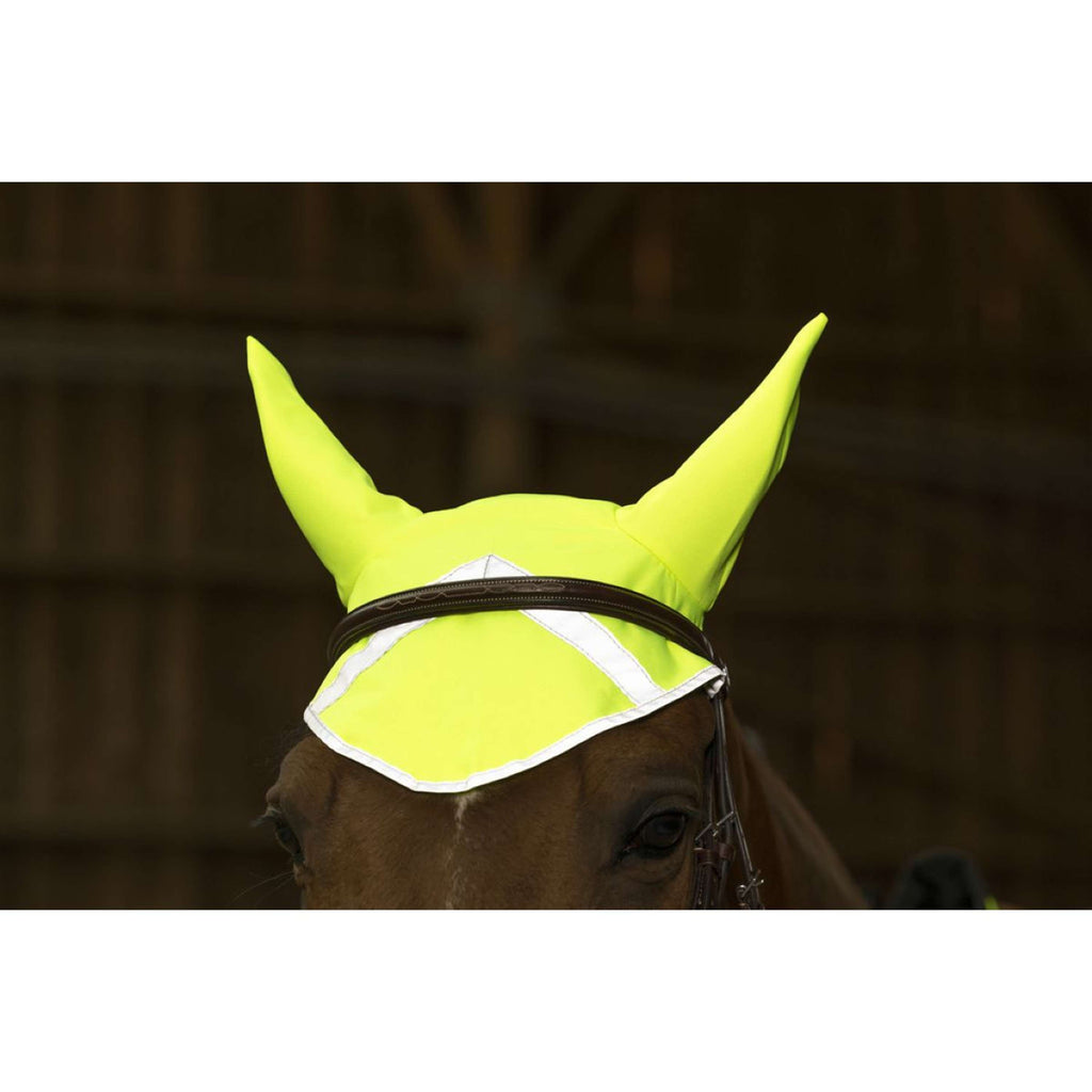 EQUITHÈME Oornetje High Visibility Fluor Geel