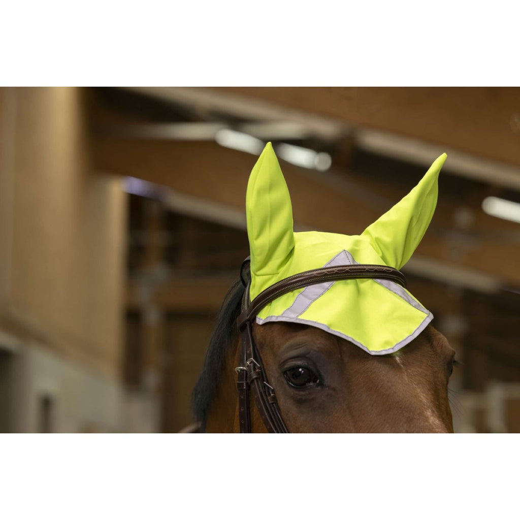 EQUITHÈME Oornetje High Visibility Fluor Geel