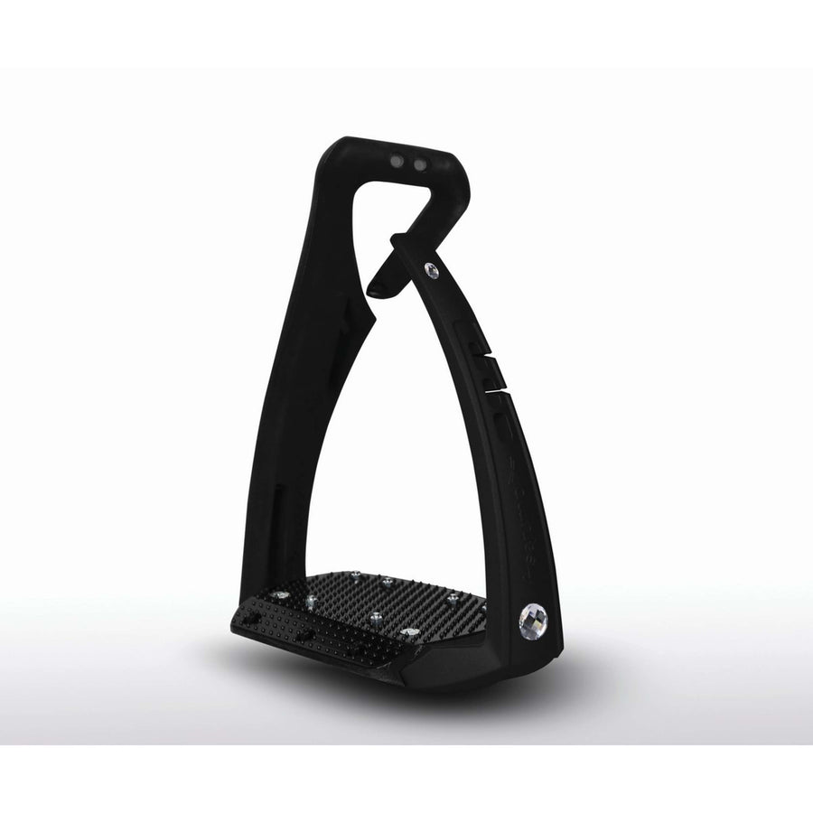 Freejump Stijgbeugels Soft Up Pro Plus Crystal Edition Zwart