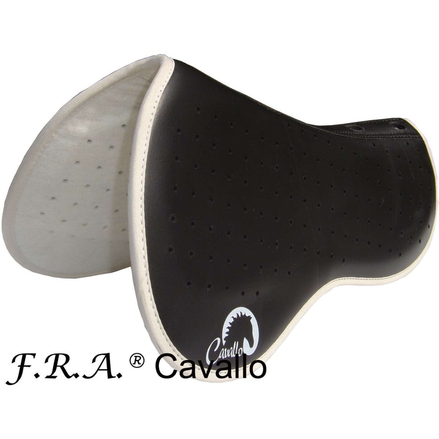 F.R.A. Cavallo Horse & Rider Pad TSP409 Raisd Wither Veelzijdigheid Zwart/Wit