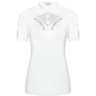 Fair Play Wedstrijdshirt Cathrine Rosegold Korte Mouw Wit