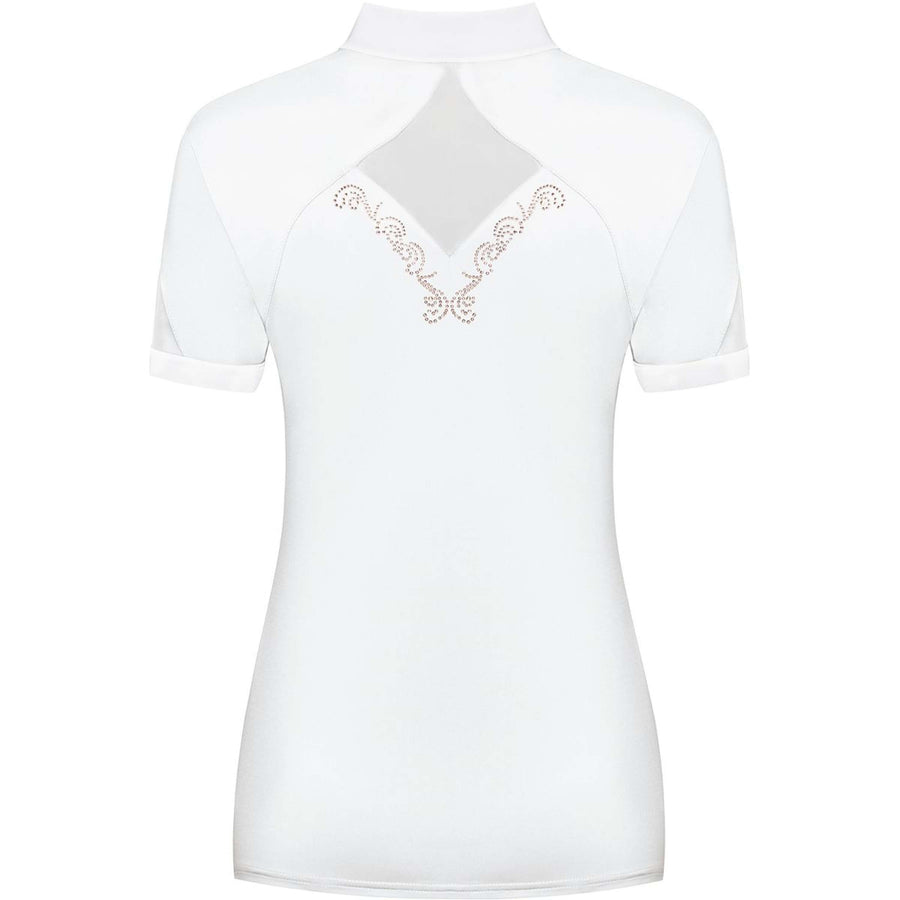 Fair Play Wedstrijdshirt Cathrine Rosegold Korte Mouw Wit
