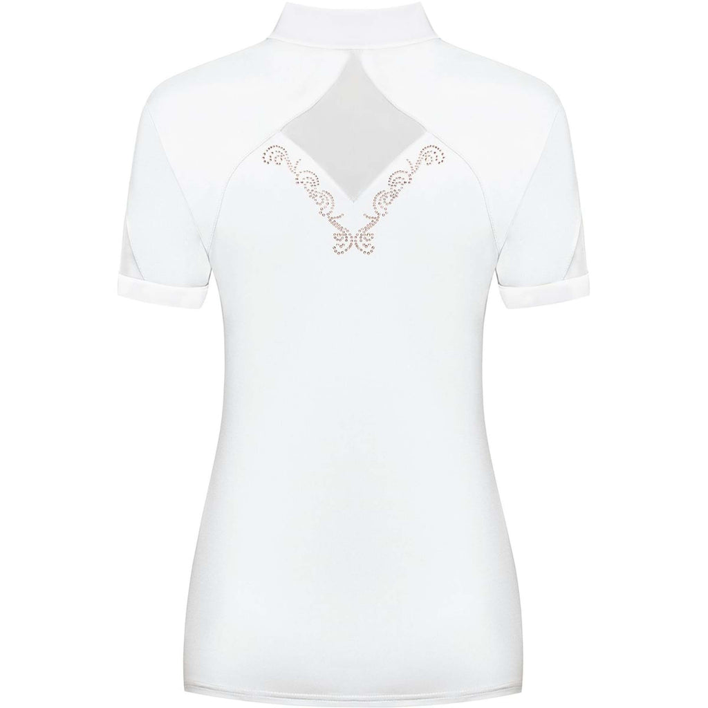 Fair Play Wedstrijdshirt Cathrine Rosegold Korte Mouw Wit