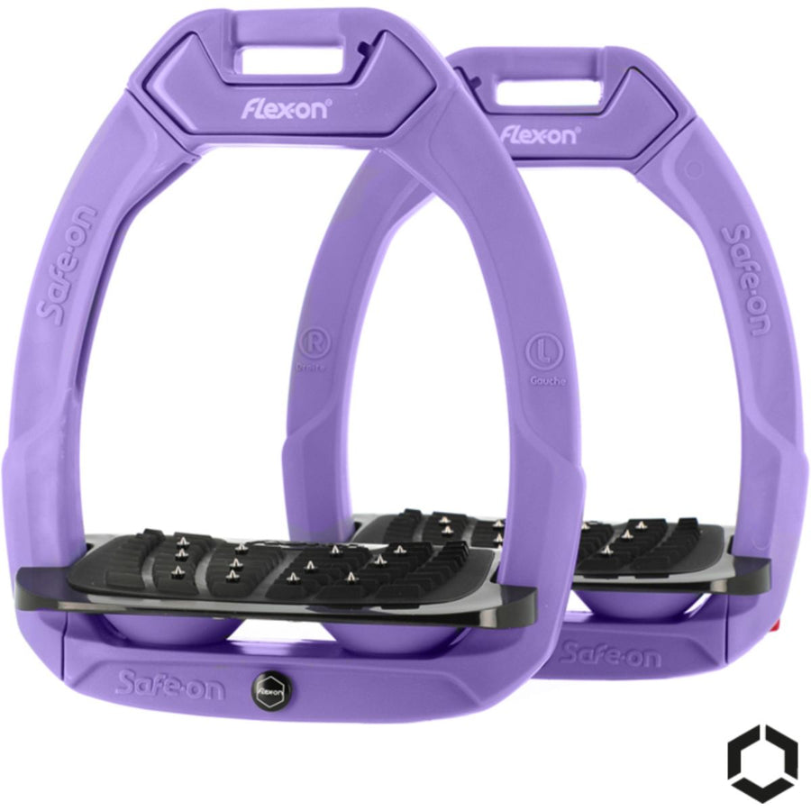 Flex-On Veiligheidsbeugels Safe-On Inclined Ultra Grip Fresh Lila
