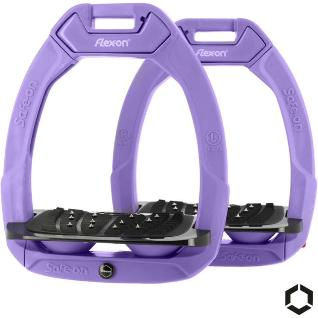 Flex-On Veiligheidsbeugels Safe-On Inclined Ultra Grip Fresh Lila