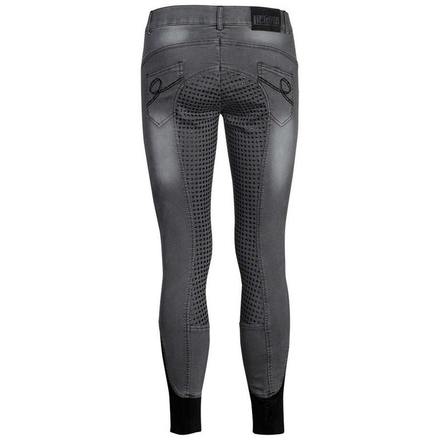 Harry's Horse Rijbroek Liciano Denim Full Grip Zwart