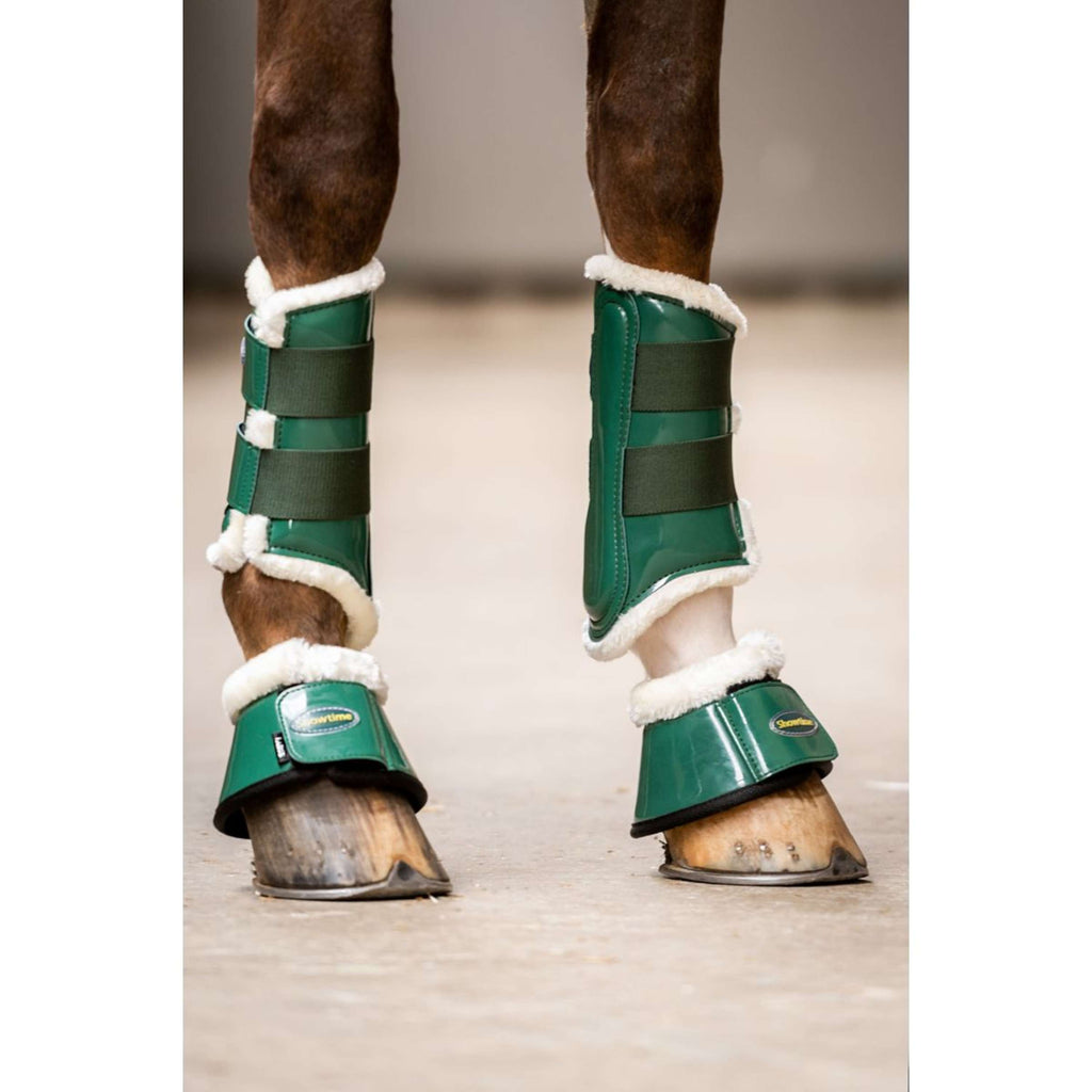 HB Showtime Beenbeschermers Crown Forest green