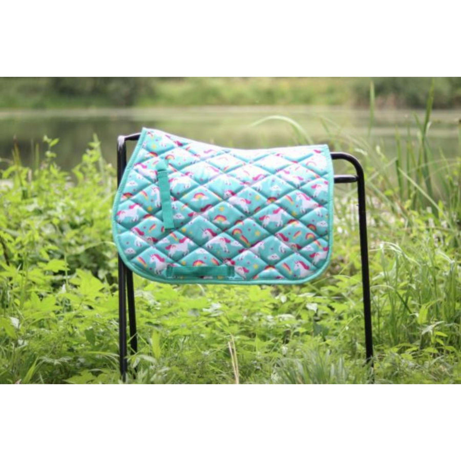 HB Zadeldekje Unicorn Shetland Mintgroen