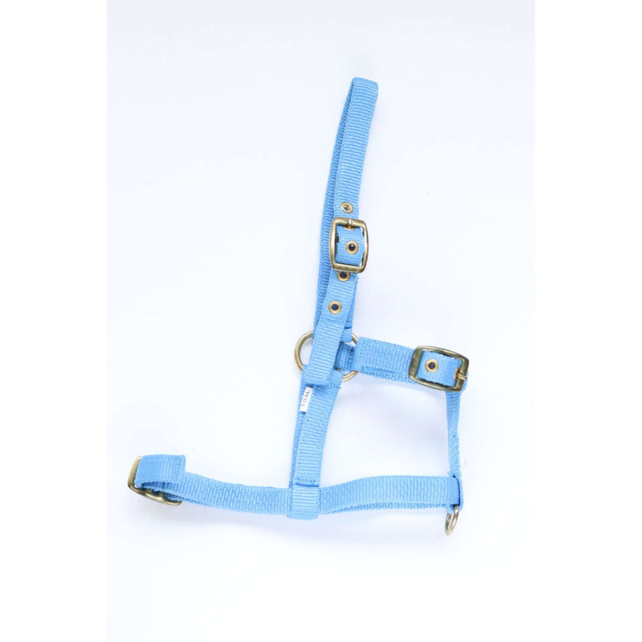 HB Veulenhalster Nylon Lichtblauw
