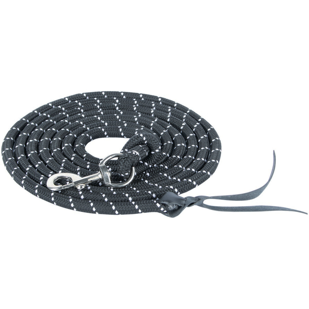 Harry's Horse Halstertouw Musketon Zwart