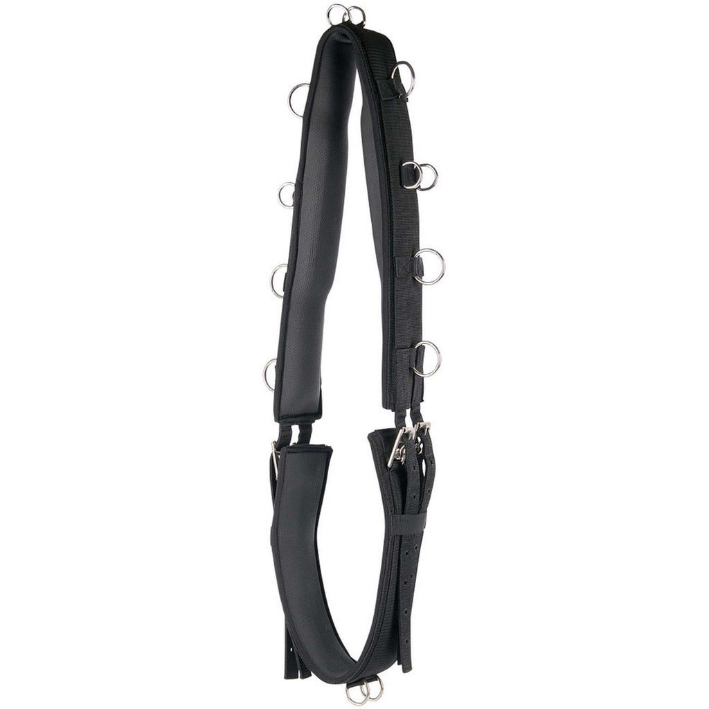Harry's Horse Longeersingel Neopreen Zwart
