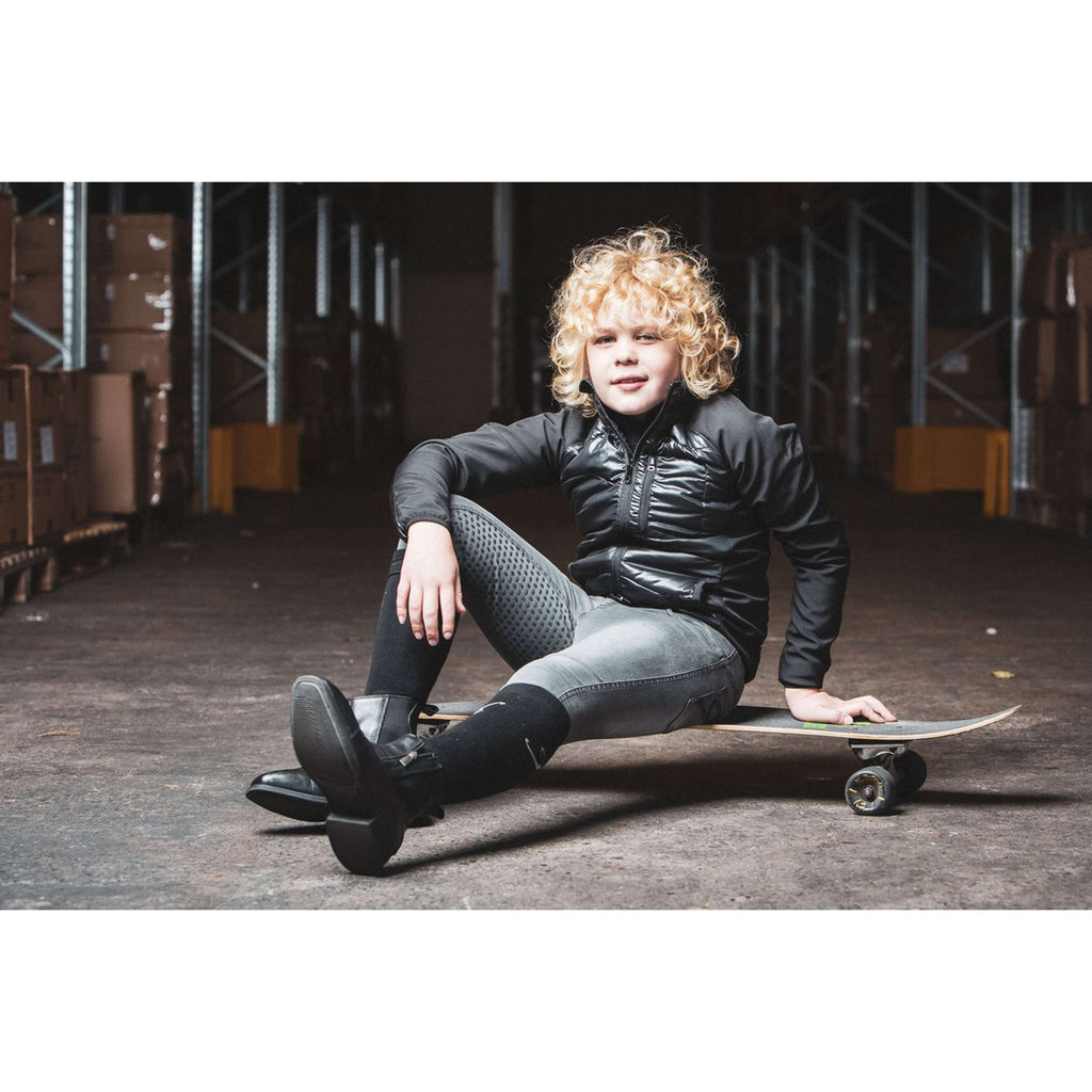Harry's Horse Rijbroek Liciano Denim Full Grip Zwart