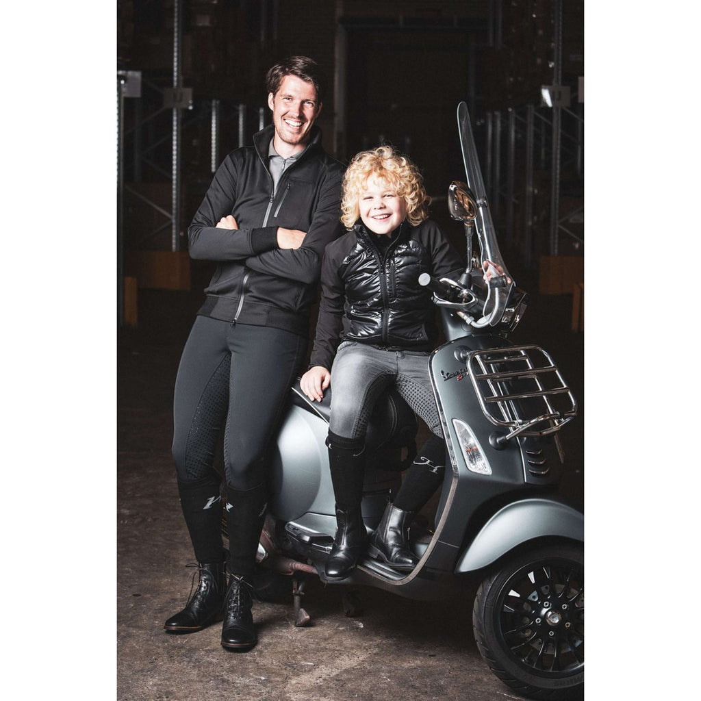 Harry's Horse Rijbroek Liciano Denim Full Grip Zwart