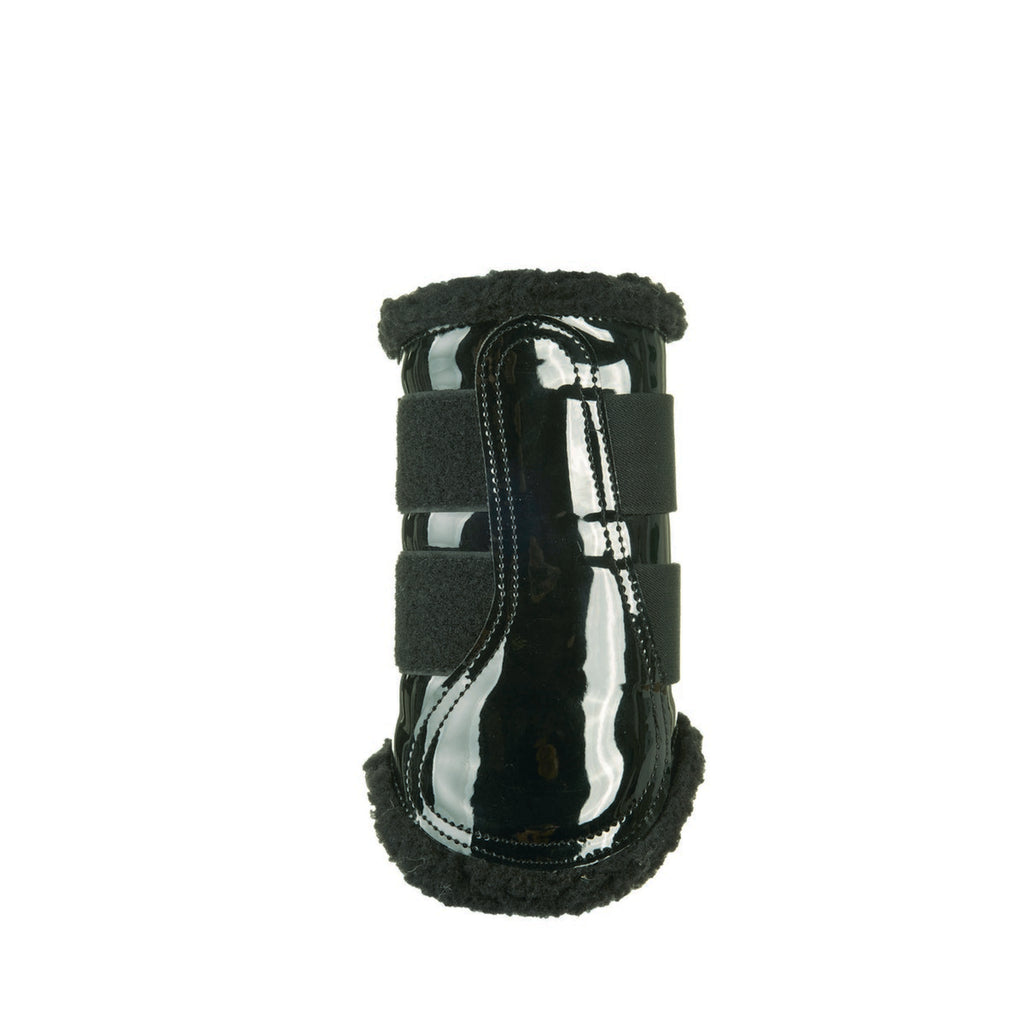 HKM Dressage Boots Comfort Lak Zwart/Zwart