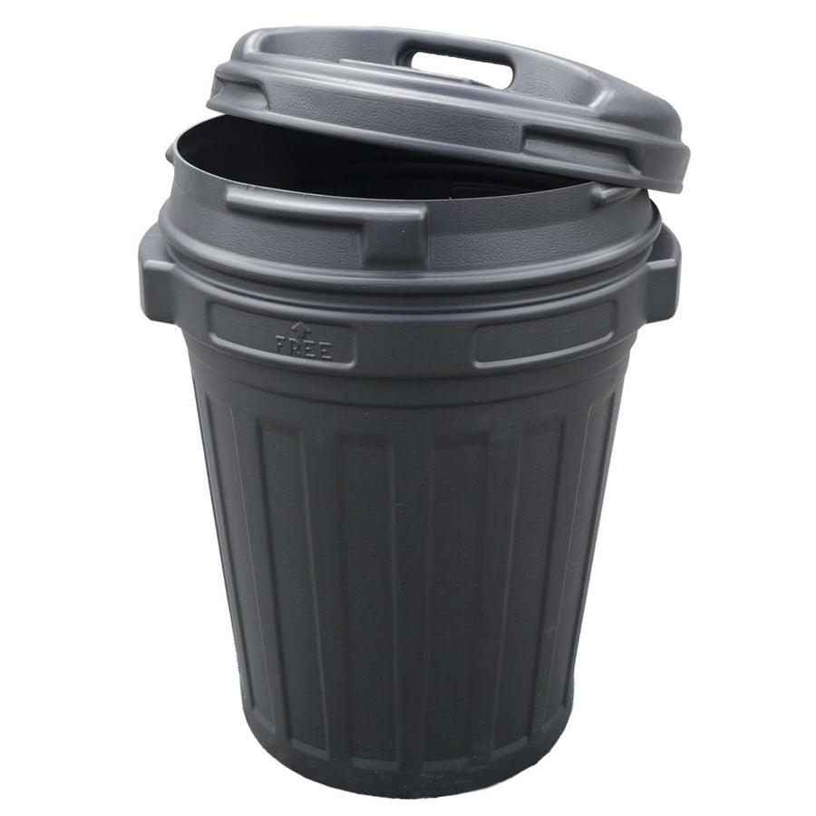Voerton met Draaisluiting 70L Zwart