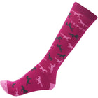 HORKA Paardrijsokken Paarden Fuchsia