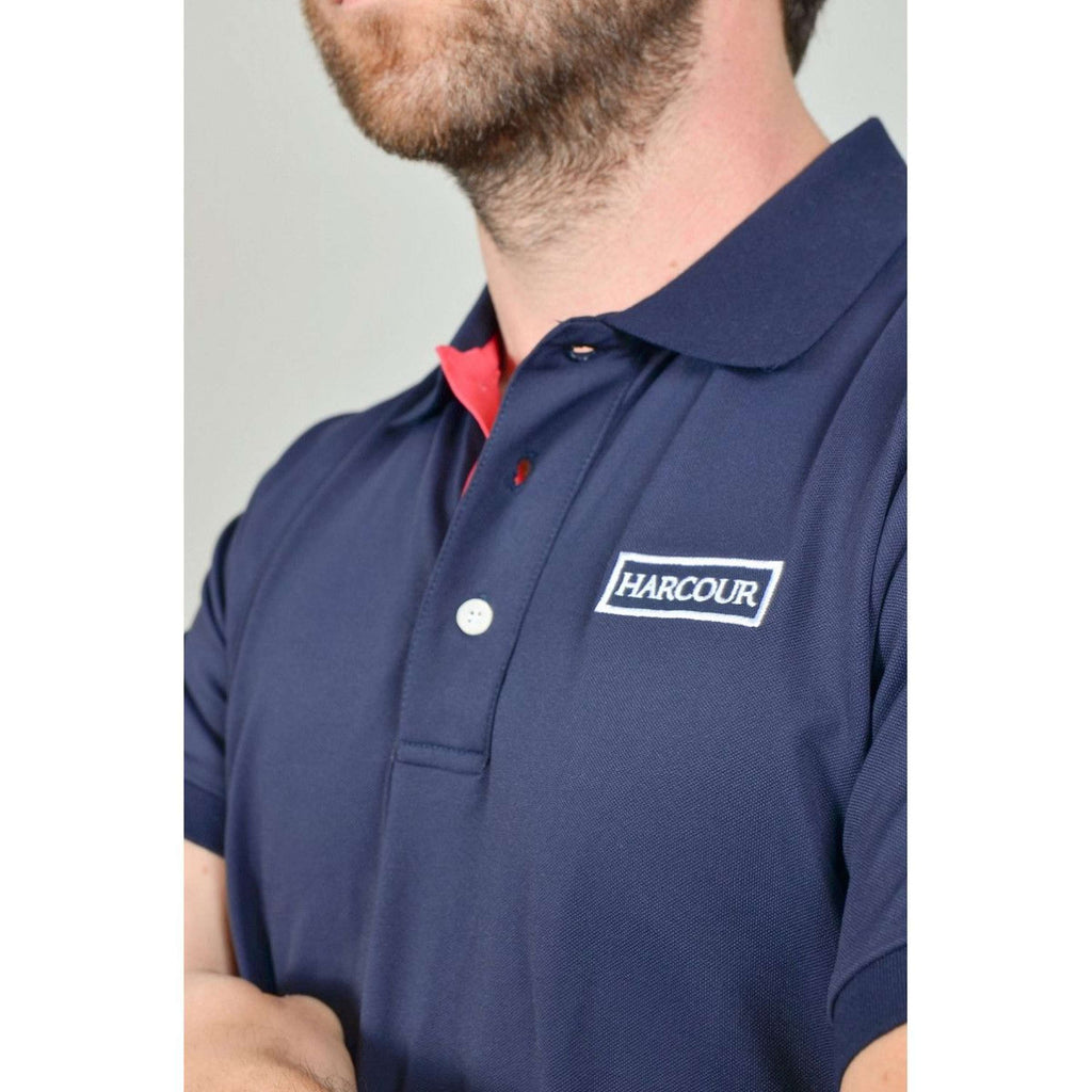 Harcour Poloshirt Pitoh Heren Navy
