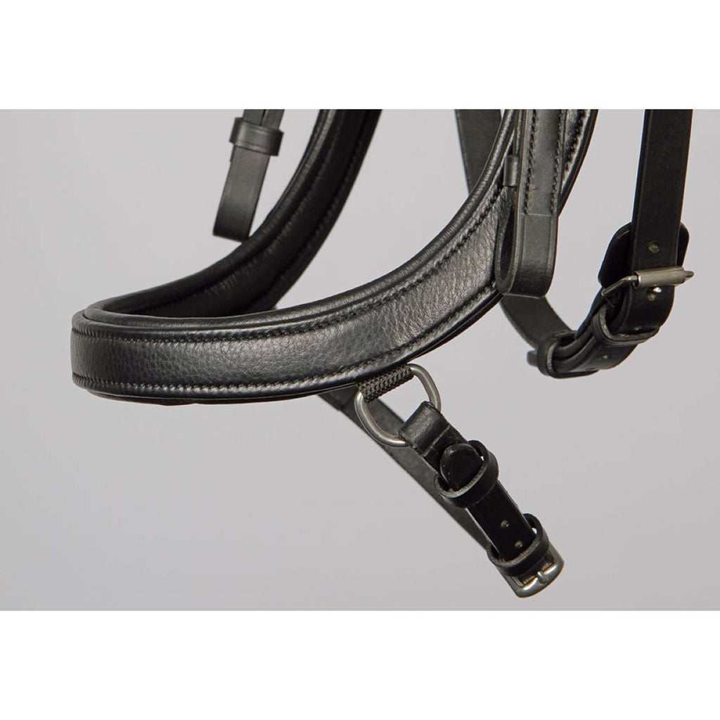 Harry's Horse Hoofdstel Anatomic Crystal Zwart