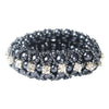 HORKA Haar Strik Crystal Pearl Blauw