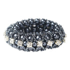 HORKA Haar Strik Crystal Pearl Blauw
