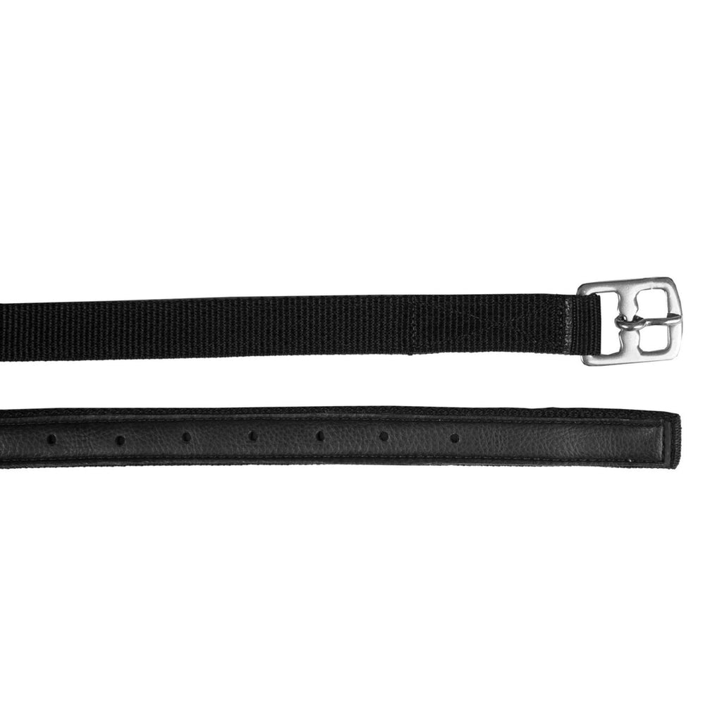 Horka Stijgbeugelriemen Nylon Zwart/Zilver