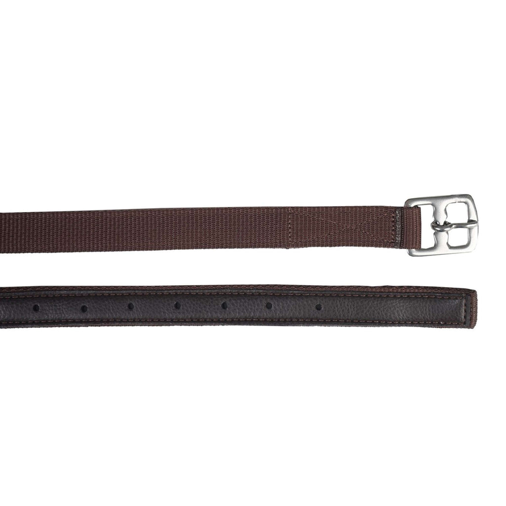 Horka Stijgbeugelriemen Nylon Bruin/Zilver