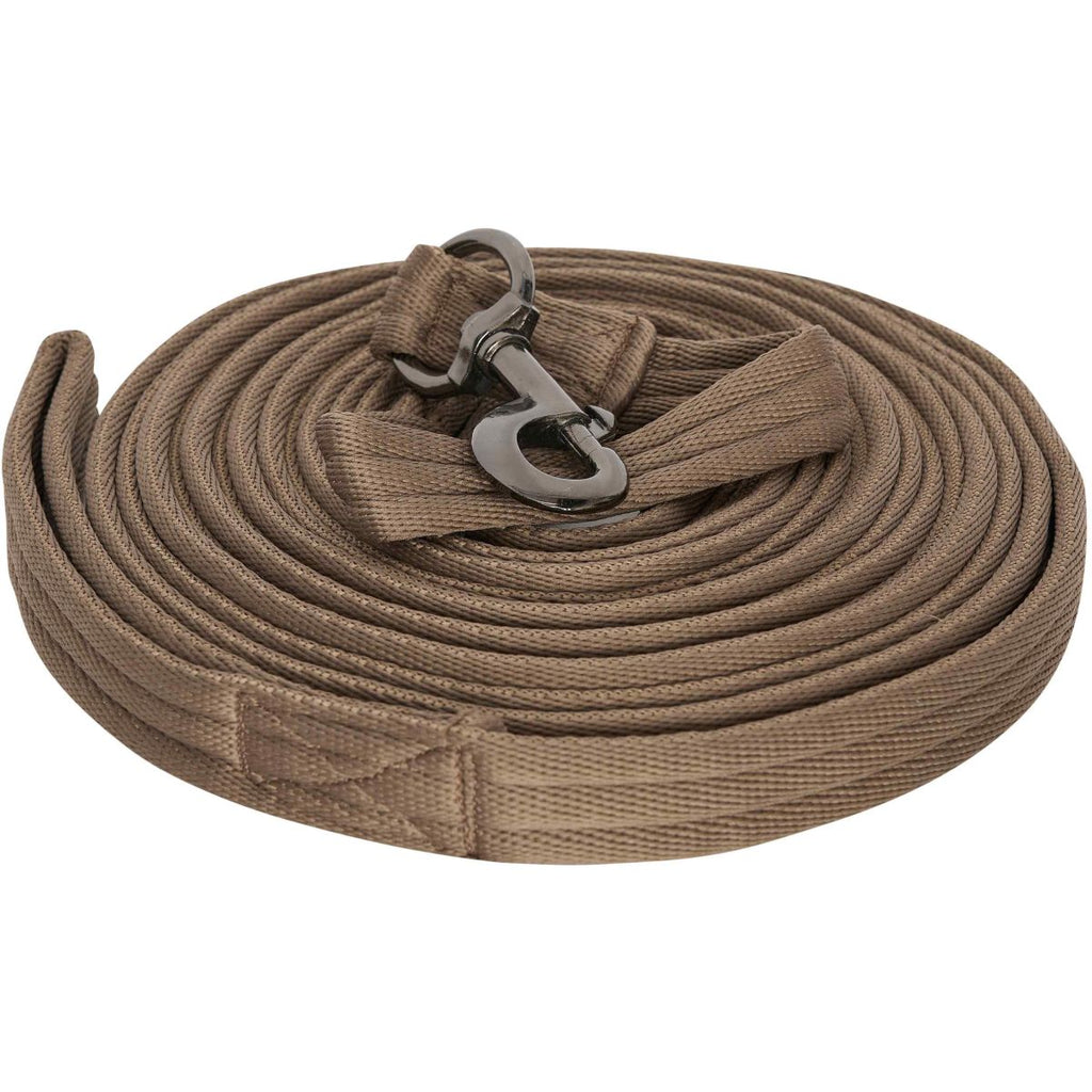 Imperial Riding Longeerlijn Soft Cushion Web Extra Cappuccino