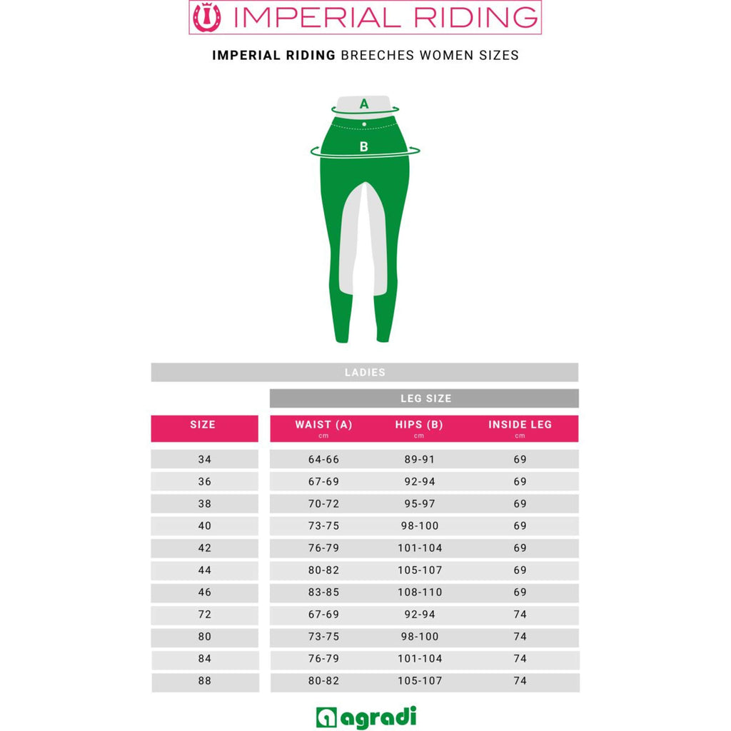 Imperial Riding Rijbroek IRHEl Capone FullGrip Navy