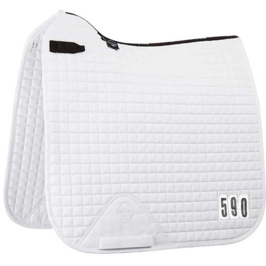 LeMieux Dressuurzadeldekje ProSport Competition Sq Wit