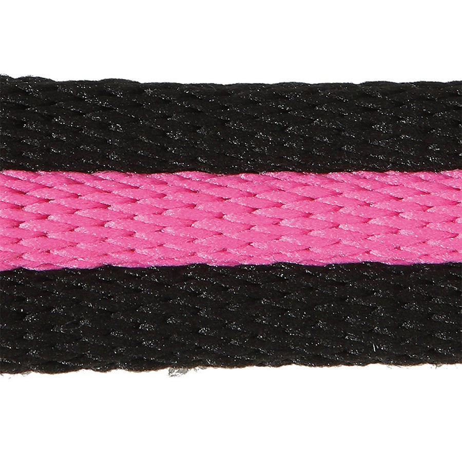 Kavalkade Longeerlijn BlackDuo 25mm Zwart/Roze
