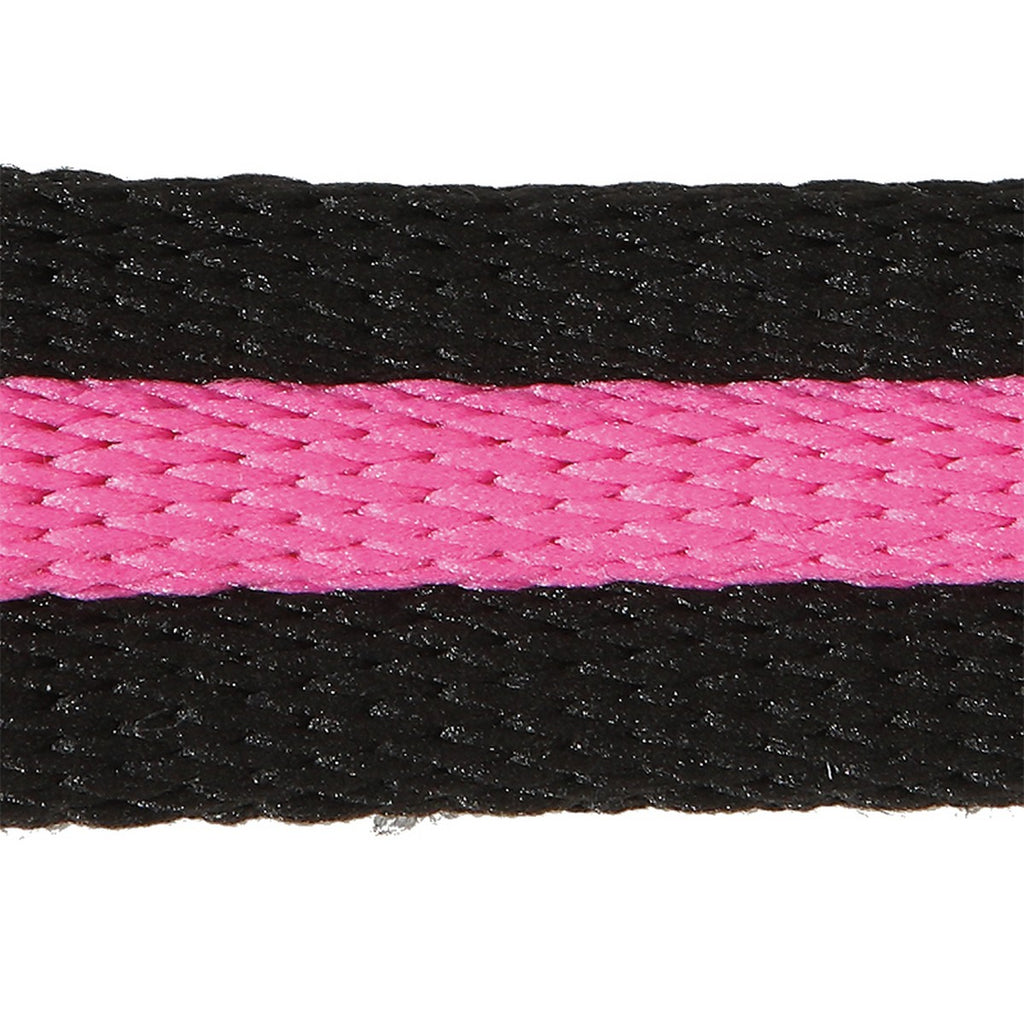 Kavalkade Longeerlijn BlackDuo 25mm Zwart/Roze