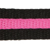 Kavalkade Longeerlijn BlackDuo 25mm Zwart/Roze