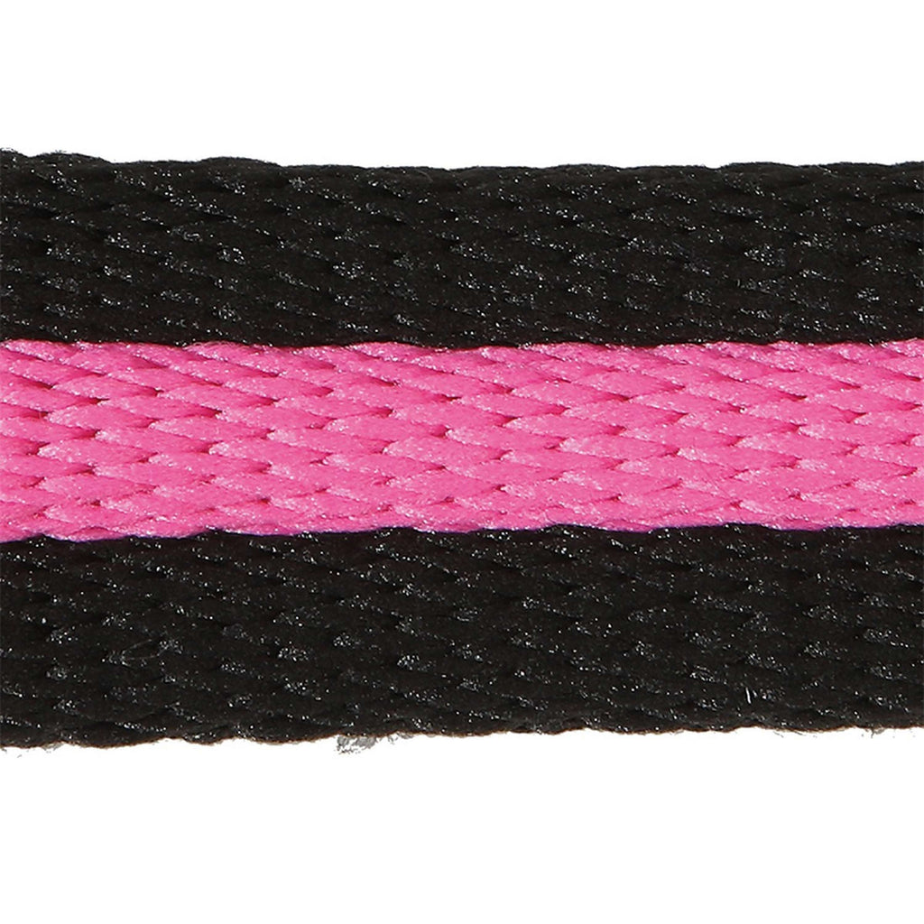 Kavalkade Longeerlijn BlackDuo 25mm Zwart/Roze