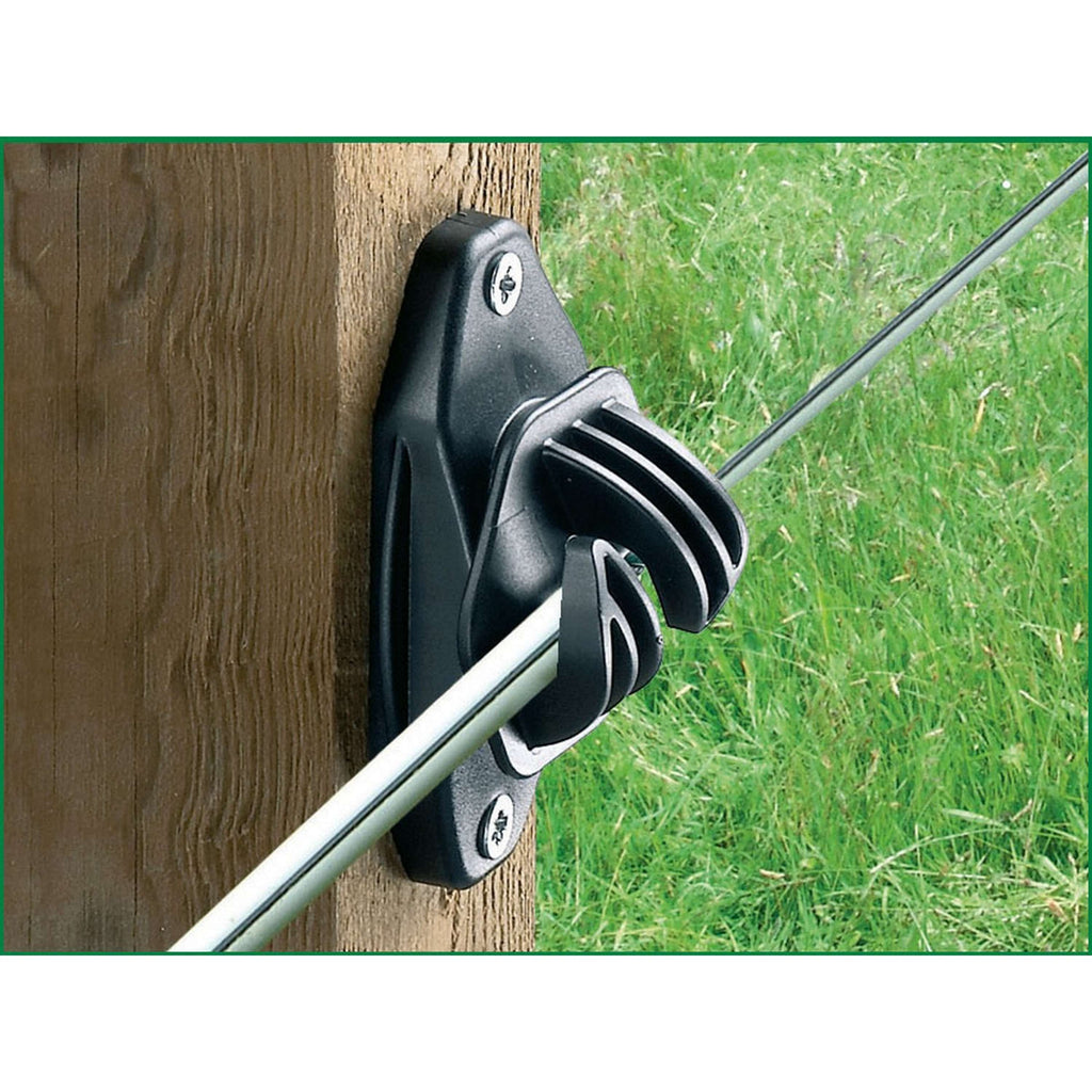 Ako Isolator Koord/Draad tot 8mm 10 Stuks Zwart