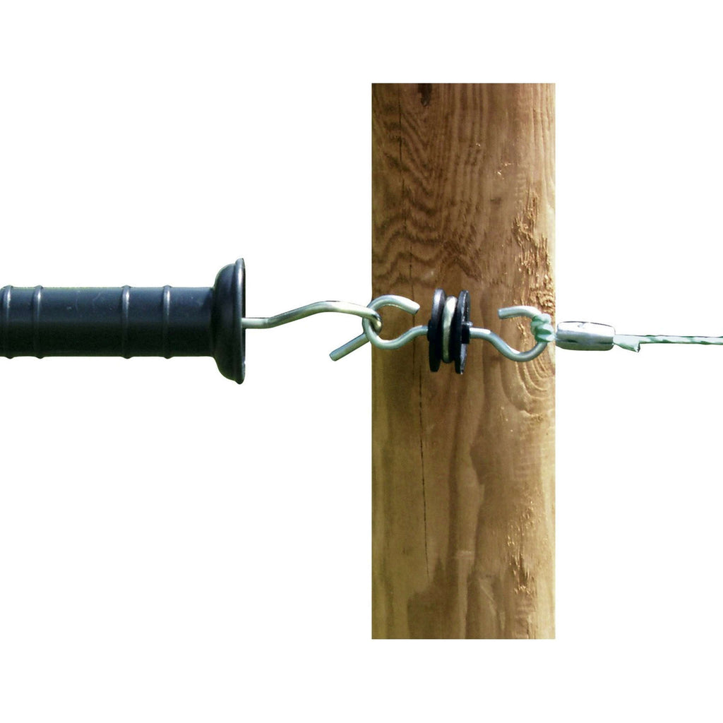 Agradi Power Poortgreep Insulator Gegalvaniseerd 2 Haken 10 Stuks