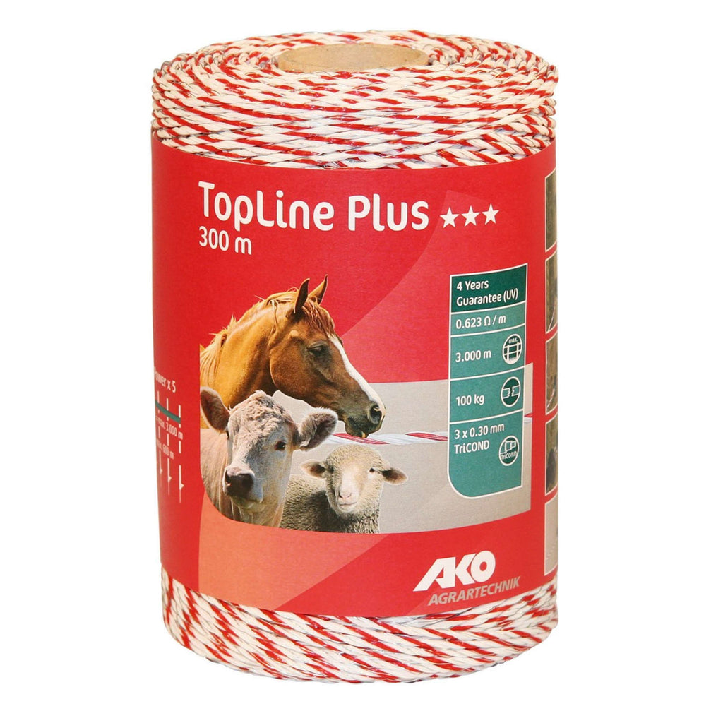 Ako Topline Plus Draad Wit/Rood