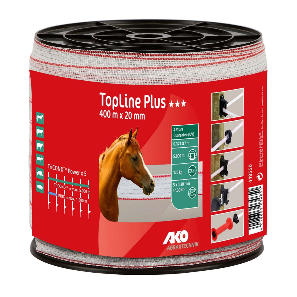 Ako Lint Topline Plus Wit/Rood
