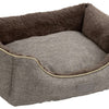 Kerbl Pluche Bed Samuel Zilver/Donkergrijs