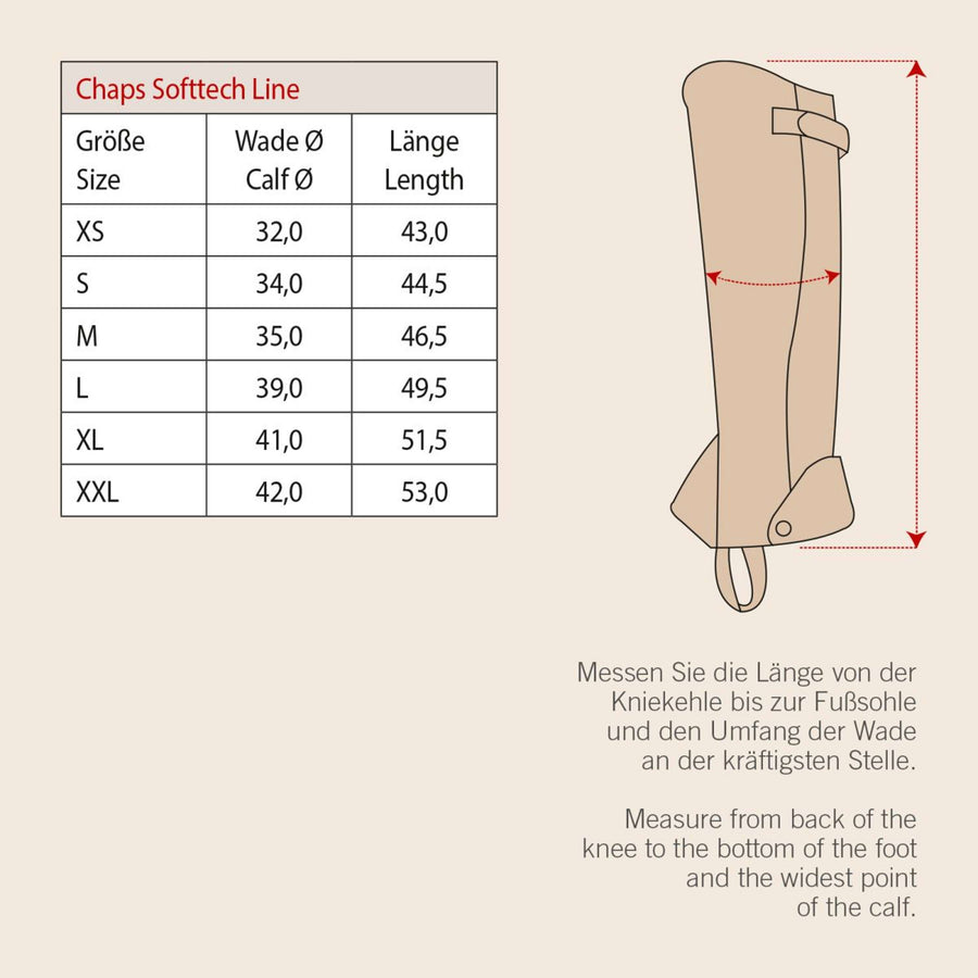 Kieffer Chaps Softtech Line Bruin