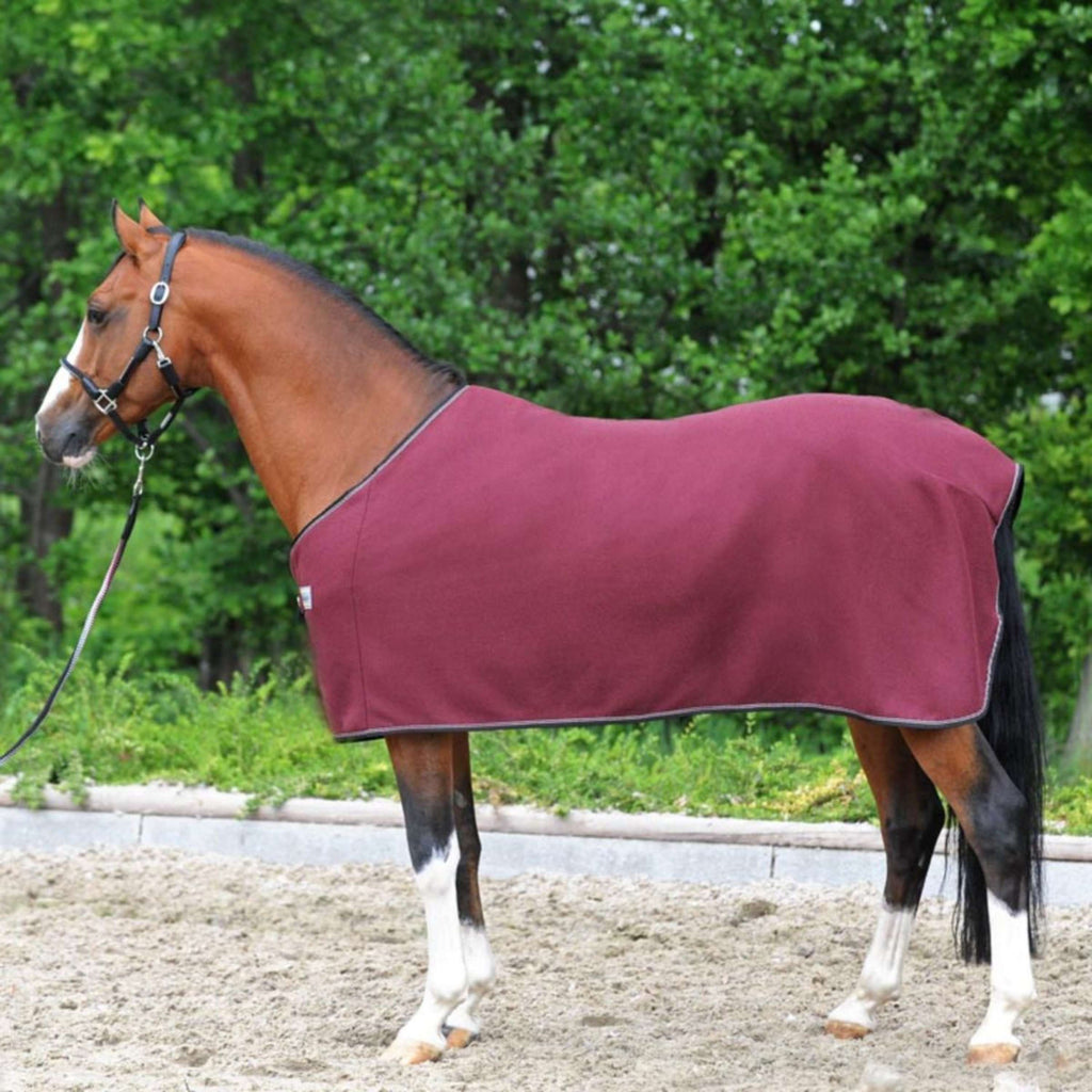 Kavalkade Zweetdeken Ecoline Fleece Bordeaux
