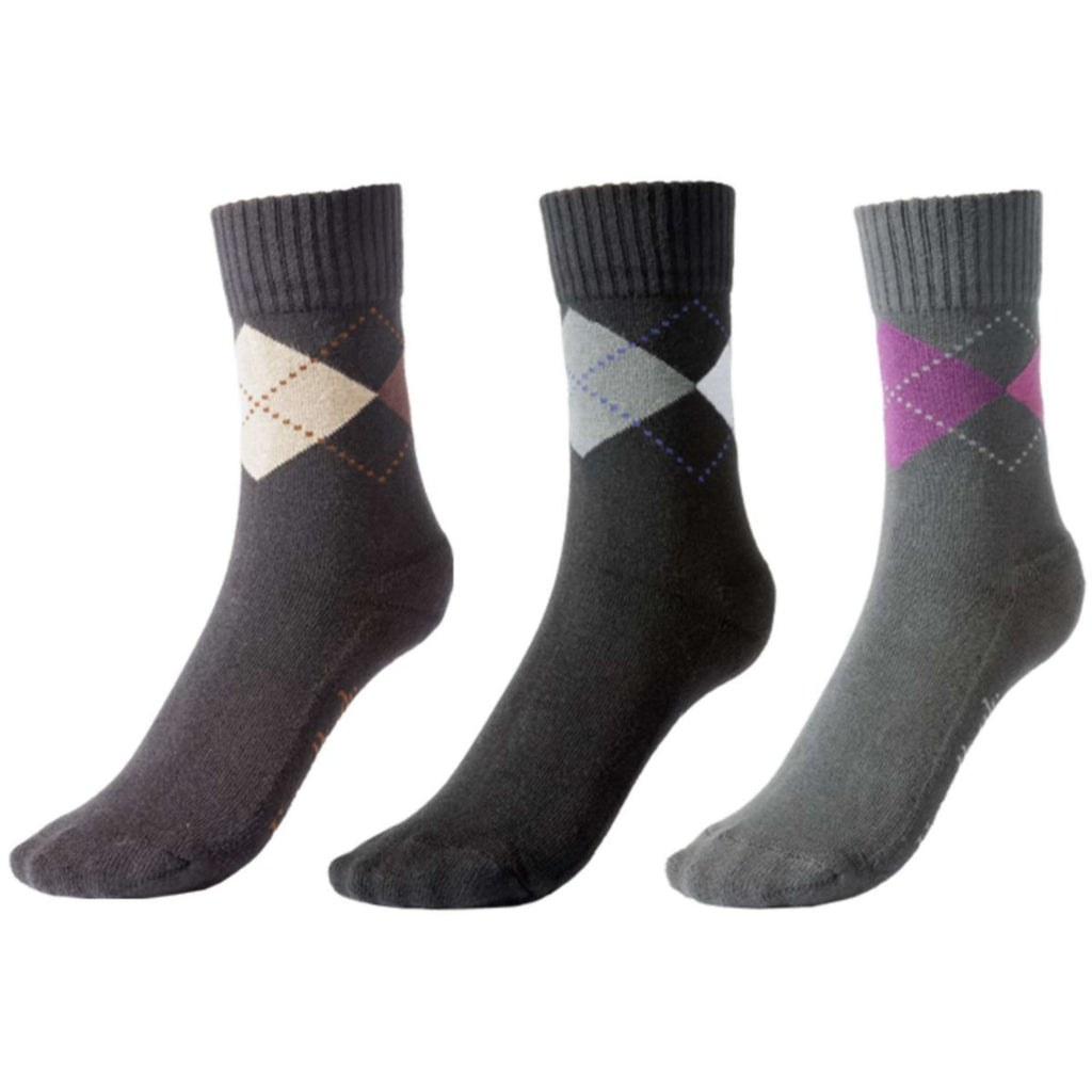 Kavalkade Sokken KavalSocks Shorties Zwart/Grijs/Wit