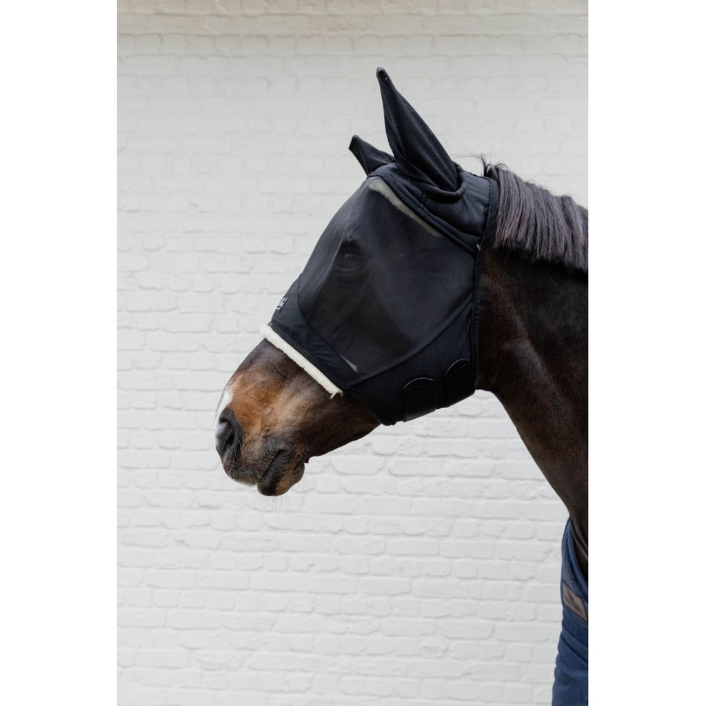 Kentucky Vliegenmasker Skin Friendly met oren Zilver
