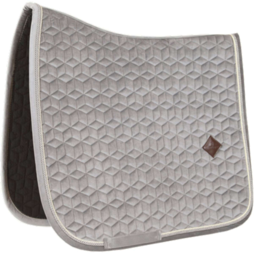 Kentucky Zadeldekje Basic Velvet Springen Beige